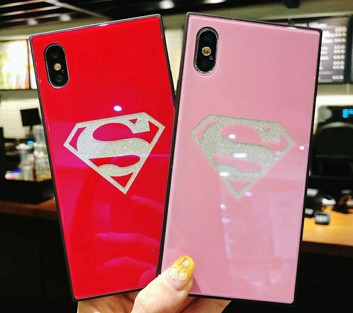 Superman iphoneX Plusケース