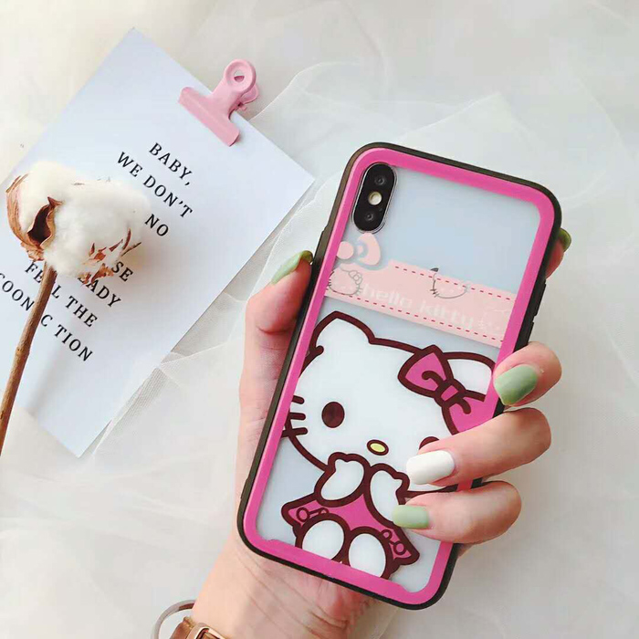 かわいいHello Kitty iphone8 X Plus ケース