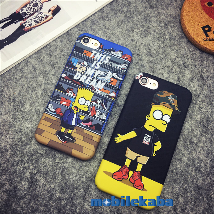 
iphone8/7plusカバー　ザ・シンプソンズ　スマホケース　The Simpsons

