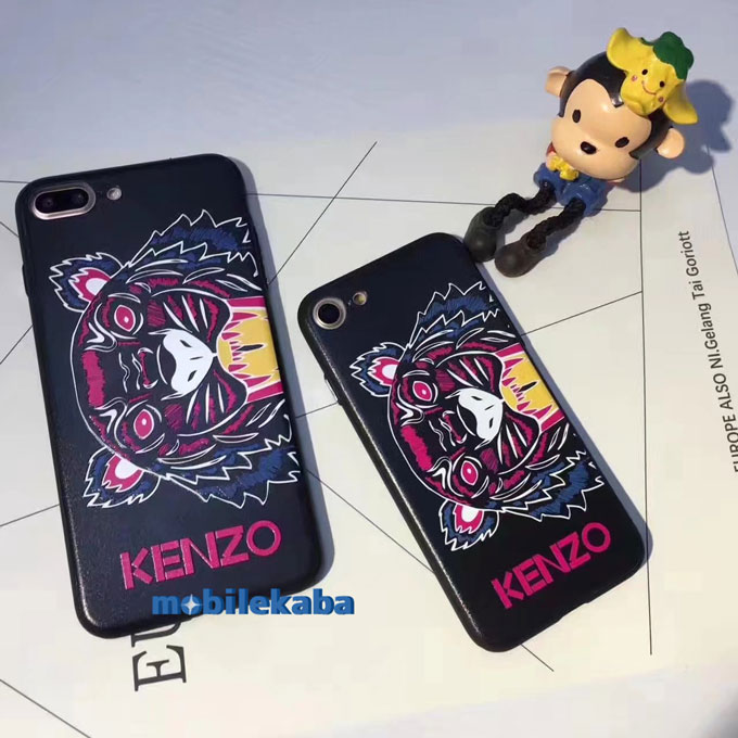 
KENZOファッションiPhone7/8ケース虎模様
