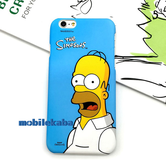 
キャラクター The simpsons カッコイイ ペアルック iPhone8ケース
