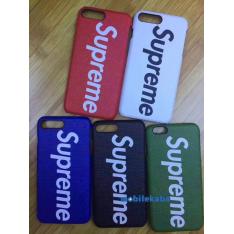 純色シュプリームiPhone7/8/6ケース ジャケット型supreme 5色個性カッコイイ iPhone7s質素ハードケース