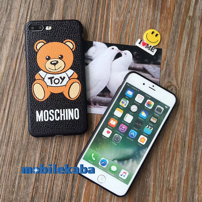 
モスキーノ moschino iPhone8 ケース 警察 クマ
