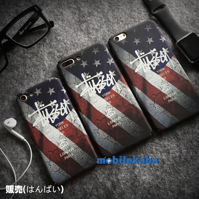 
アメリカ 国旗 ステューシー STUSSY iPhone8 ケース
