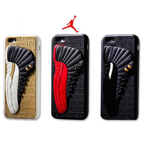 エアジョーダン Air Jordan 12 シリーズ オリジナル スニーカー造型 運動風 iPhoneX iPhone8 iPhone7 ケース 防水 耐衝撃 3D立体感 創意工夫 男女通用 靴 ペアケース