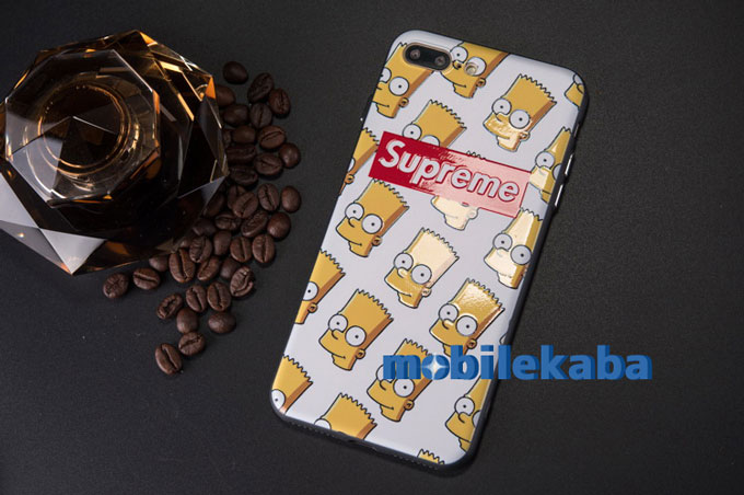 
supreme ブランド シンプソンズ iPhoneX ケース
