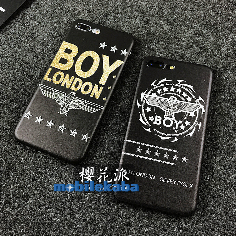ボーイロンドンBOY LONDONファッションブランドタカ アイフォン7/8/Xケース男女ストリートiphone6splus携帯カバーかっこいいマット艶消し
