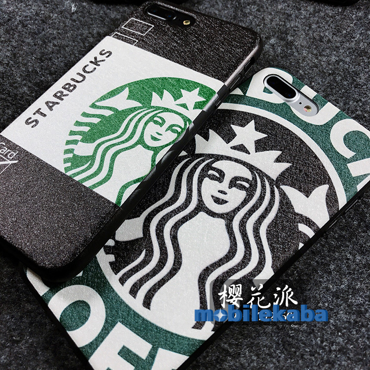 
オシャレ人気スターバックス コーヒーデザイン アイフォンX/8Plus/7ケースiphone6splusソフト携帯カバー
