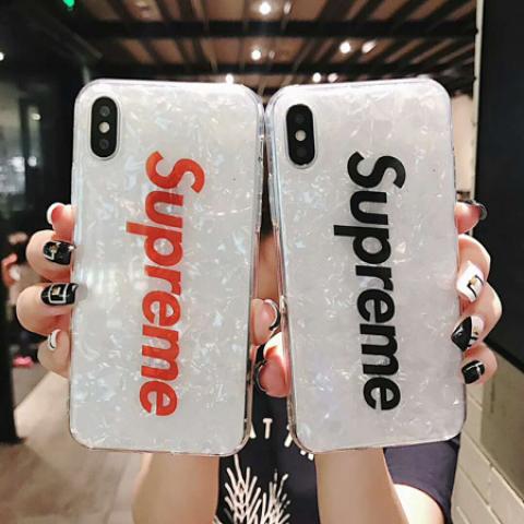 韓国系Supremeアイフォンケース 激安通販 iPhone X Plus/7/8Plus/6ケースシュプリーム個性豊