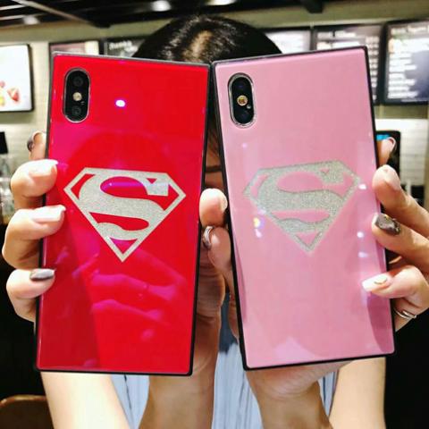 スーパーマン iphoneX Plusケース iphone9/７/6/iphone8 個性的おしゃれ プレゼント かっこいい Superman